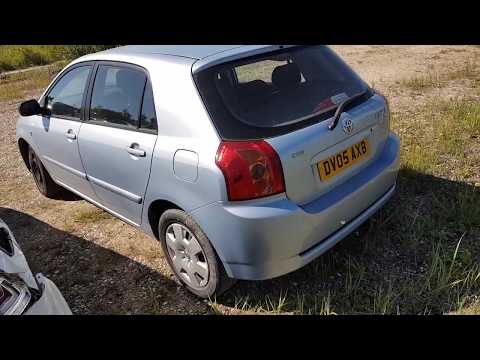 Toyota Corolla 2005 m dalys