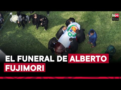 Alberto Fujimori: así fue el entierro del expresidente en el cementerio Campo Fe de Huachipa