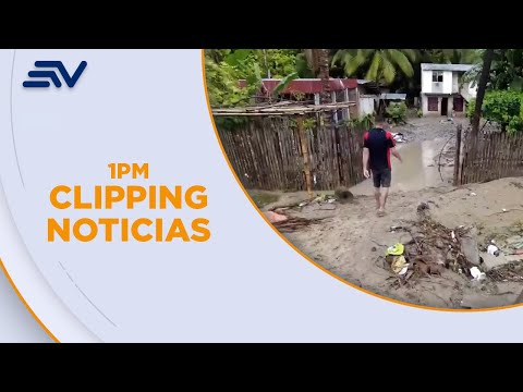 Invierno aumenta las inundaciones en varios cantones de Manabí | Televistazo | Ecuavisa