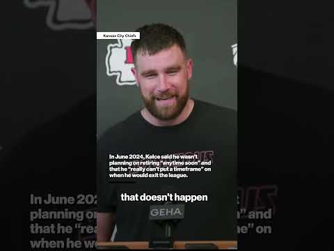 Will Travis Kelce retire post-Super Bowl 2025? #shorts