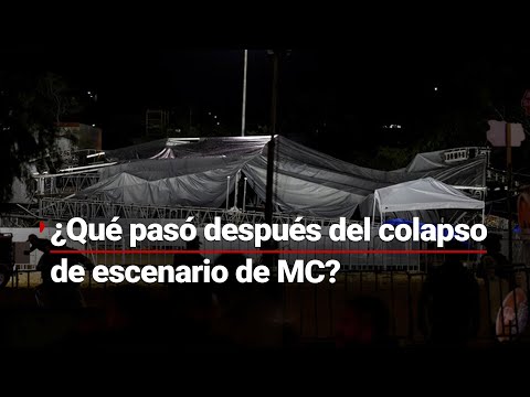 ¿Qué paso después del colapso de escenario de MC? Donde se encontraba Álvarez Máynez