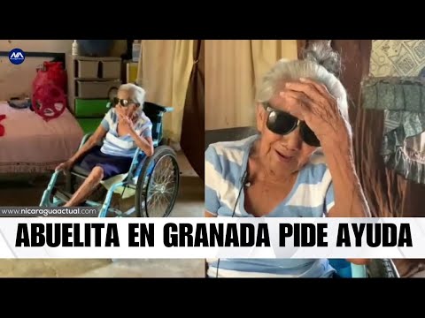 Ancian originaria de Granada pide ayuda para sobrevivir,  la mujer no puede trabajar