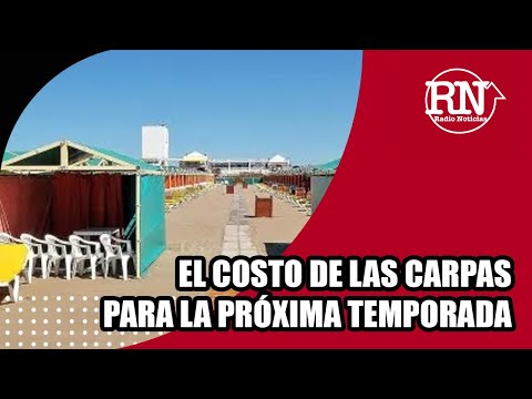 El costo de las carpas para la próxima temporada