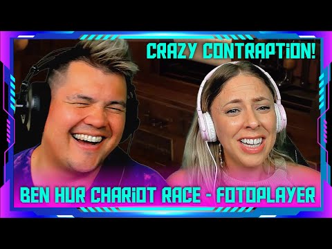 Reaction to The Ben Hur Chariot Race Joe Rinaudo @ the Fotoplayer | THE WOLF HUNTERZ Jon and Dolly