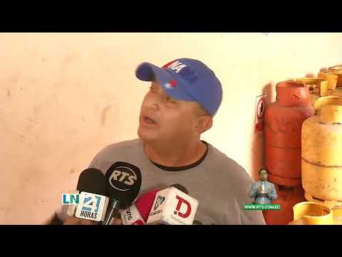 Polícia del Guayas ejecuta operativo de control por precios del gas
