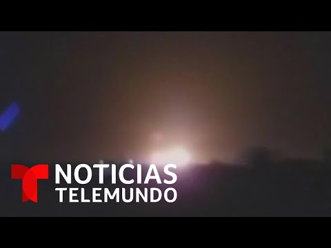 Video muestra al avión ucraniano siniestrado caer a tierra en Irán | Noticias Telemundo