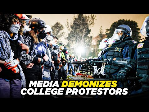 Media Demonized Protestors Then Pretends To Be Shocked When Police Attack Them