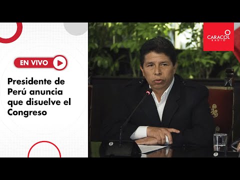 En Vivo: Presidente de Perú anuncia que disuelve el Congreso