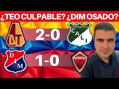 Tolima 2-0 Cali y Medellín 1-0 Patriotas | Liga Dimayor 2022-II | Resumen, Goles, Táctica x Cadavid