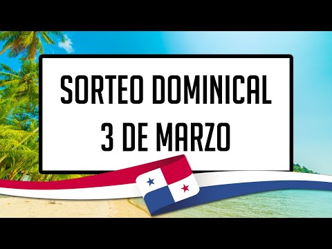 Resultados Lotería de Panamá Domingo 3 de Marzo de 2024 - Lotería nacional de Panamá de hoy