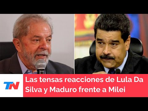 Maduro trató a Milei de Neonazi y Lula no vendría a su asunción presidencial el 10 de Diciembre