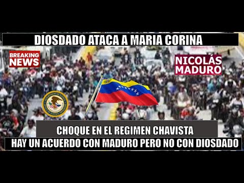 URGENTE! Diosdado ataca a Maria Corina no quiere que Maduro negocia las ELECCIONES en Venezuela