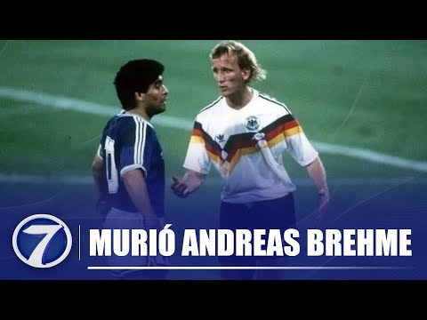 Murió Andreas Brehme, el autor del gol que le dio un mundial a Alemania