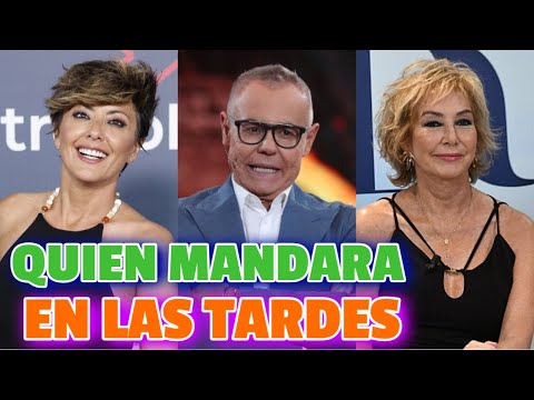 JORDI GONZÁLEZ nuevo PROGRAMA por las TARDES en TVE frente a ANA ROSA QUINTANA y SONSOLES ÓNEGA