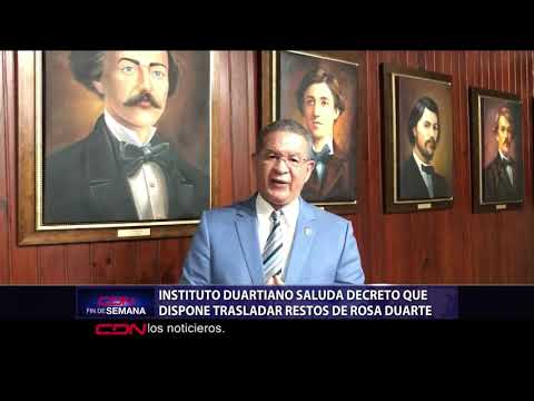 Instituto Duartiano saluda decreto dispone traslado restos de Rosa Duarte al Panteón Nacional