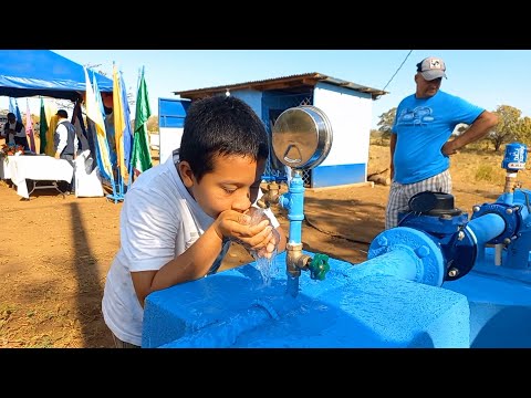 Inauguran nuevo pozo de agua potable en El Dulce Nombre en San Marcos