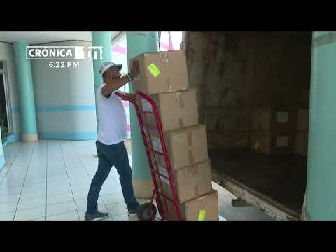 Nicaragua recibió una donación de 168 mil mascarillas quirúrgicas
