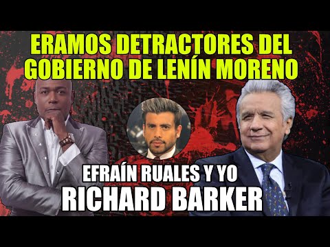 Candente el tema de Richard Barker: ¿Moreno tiene algo que ver?