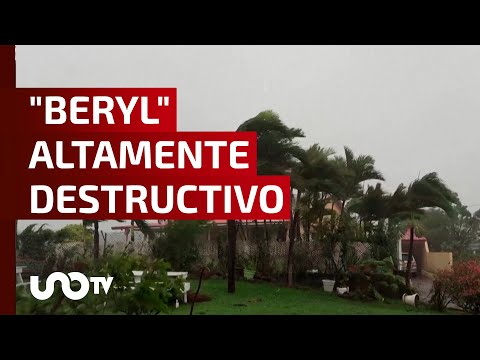 El huracán Beryl continúa arrasando en el Caribe.