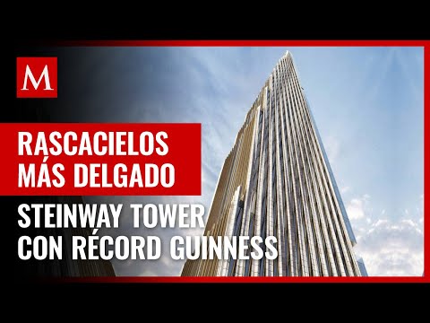 Steinway Tower, el rascacielos más delgado del mundo finaliza su construcción