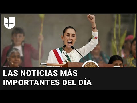 Sheinbaum se posesiona como presidenta de México: las noticias más importantes en cinco minutos