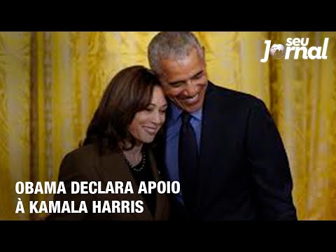 Obama declara apoio à Kamala Harris