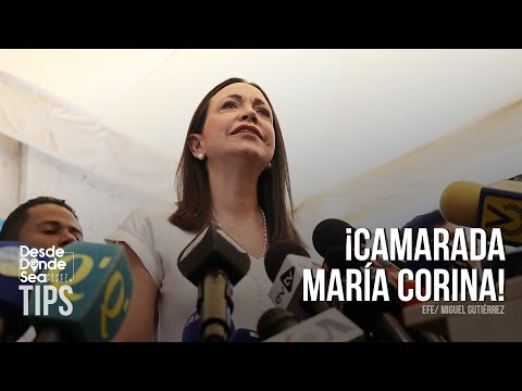 Toda la verdad sobre la complicidad con Maduro y el gobierno: ¡Camarada María Corina!