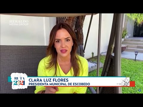 Ruta 2021: Clara Luz Flores, candidata por Morena a la gubernatura de Nuevo León