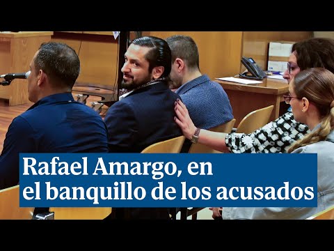 Rafael Amargo llega a los juzgados acusado de vender droga en su casa