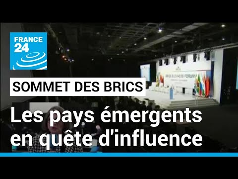Sommet des Brics : les pays émergents en quête d'influence • FRANCE 24