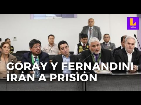 Sada Goray y Mauricio Fernandini: PJ reanuda lectura de resolución sobre prisión preventiva