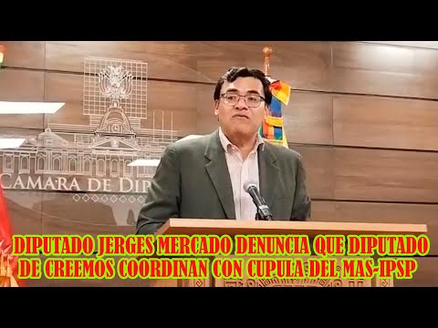DIPUTADO JERGES MERCADO DICE CARLOS MESA Y TUTO QUIROGA SON CAD4VERES POLITICOS..