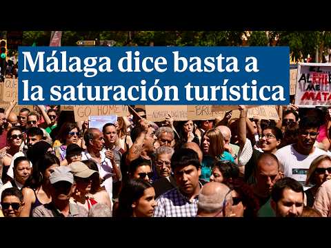 Miles de personas claman por una vivienda digna y poner freno a la saturación turística en Málaga