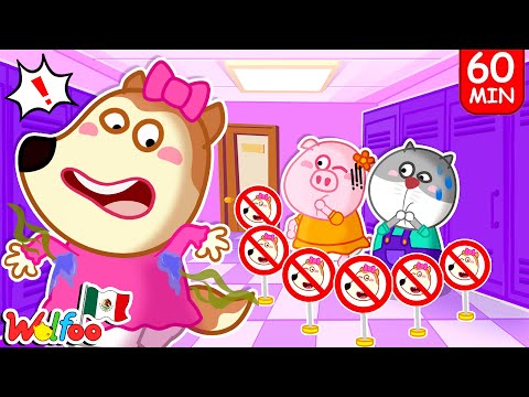 ¡No Te rías De Lucy! ¿Cómo DEJAR DE SUDAR?  Dibujos Animados Educativos  Wolfoo En Español