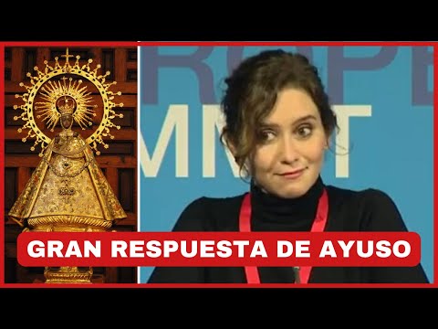 ISABEL DÍAZ AYUSO La Virgen de Atocha ya era mujer ¡GENIAL!