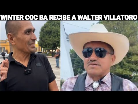 WINTER COC BA RECIBE A WALTER VILLATORO, GUATEMALA.
