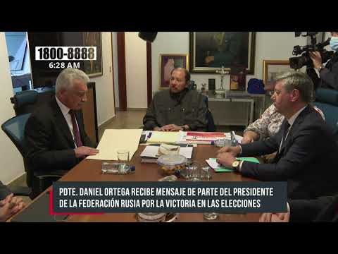 Nicaragua: Vladimir Putin envía mensaje al Presidente Comandante Daniel Ortega