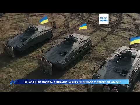 REINO UNIDO enviará a Ucrania misiles de defensa y drones de ataque - Noticias Teleamiga
