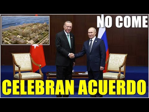 NOTICIA ULTIMA HORA PUTIN Y ERDOGAN CELEBRAN ACUERDO DE ENERGIA NUCL34R NORTE NO ESPERABA LA NOTICIA