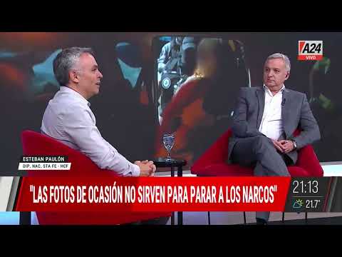 Habla el diputado Esteban Paulón sobre la situación en Rosario