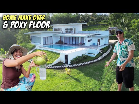 From Interior WHITE Walls to Decorated Walls - Building Home in the Philippines
