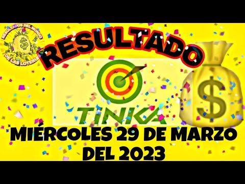 RESULTADOS TINKA DEL MIÉRCOLES 29 DE MARZO DEL 2023 S/8,706,193/LOTERÌA DE PERÚ