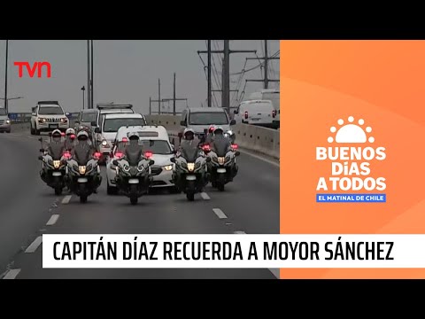 Se va alguien que es bueno: El potente mensaje del Capitán Diaz al despedir al mayor Sánchez