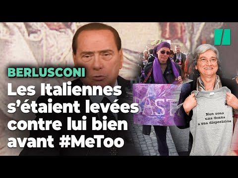 Le sexisme de Berlusconi avait provoqué un soulèvement des femmes bien avant #MeToo