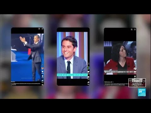 Législatives : les partis séduisent les jeunes sur TikTok • FRANCE 24