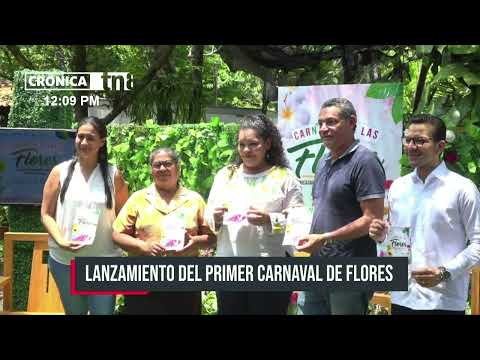 Anuncian primer carnaval de las flores en Catarina, Masaya - Nicaragua