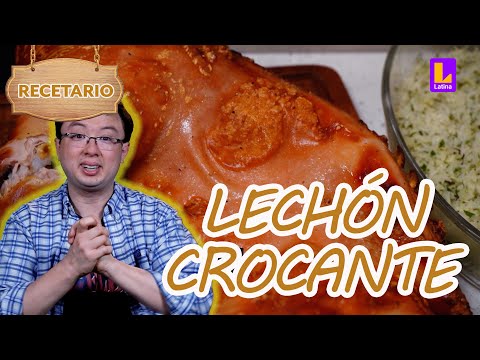 Aprende a preparar un lechoncito crocante  | EGCF: El Recetario ?