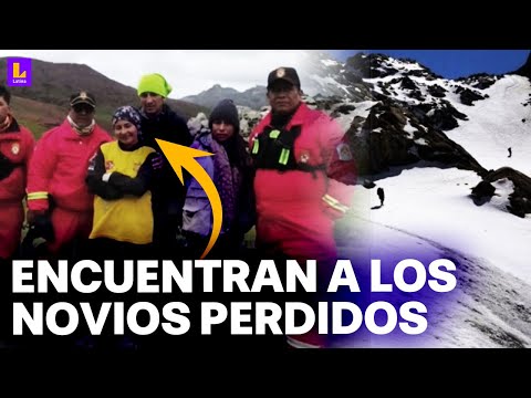 Nevado Rajuntay: Comisario de la zona detalla cómo se rescató a los novios que estaban desaparecidos
