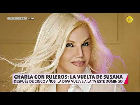 Charla con ruleros: la vuelta de Susana, la más esperada de la televisión ?DSV? 20-09-24