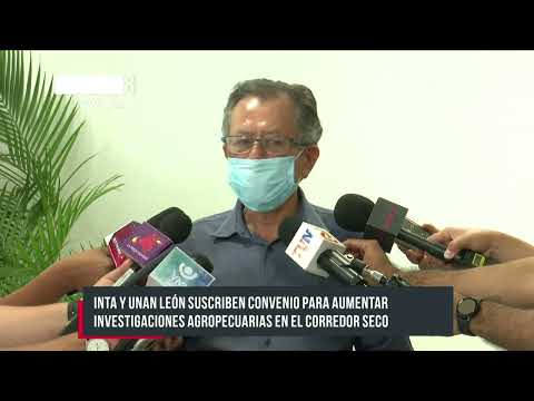 INTA y UNAN-León suscriben convenio para investigaciones agropecuarias - Nicaragua
